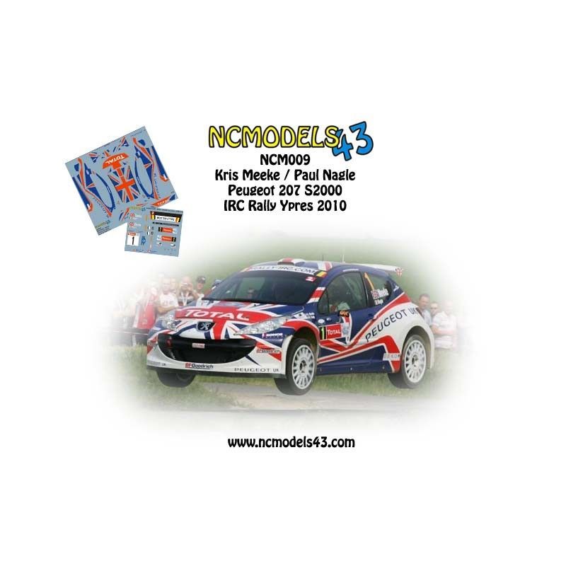 Kris Meeke - Peugeot 207 S2000 - Rally Ypres 2010