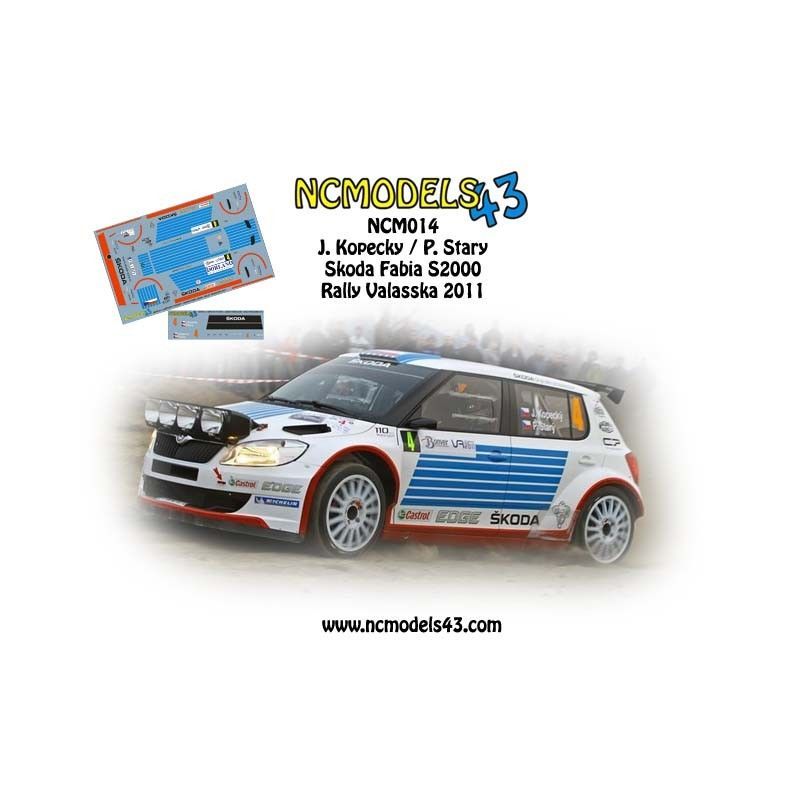Jan Kopecky - Skoda Fabia S2000 - Bonver Valasska Rally 2011