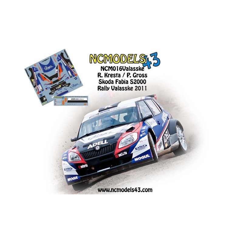 Roman Kresta - Skoda Fabia S2000 -Bonver Valasska Rally 2011