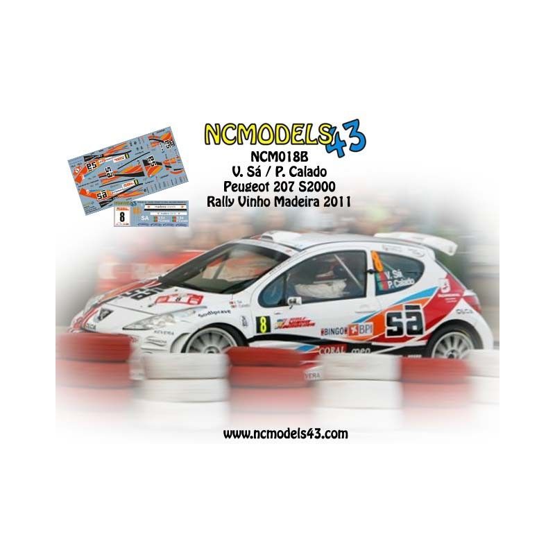 Vítor Sá - Peugeot 207 S2000 - Rali Vinho da Madeira 2011