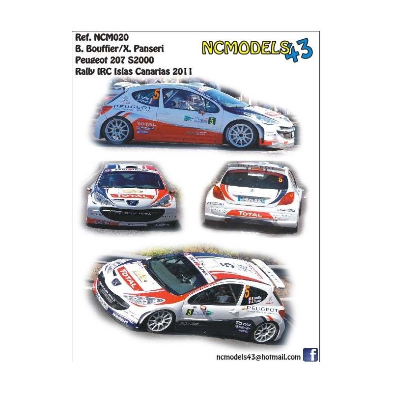 Bryan Bouffier - Peugeot 207 S2000 - Rally Islas Canarias 2011