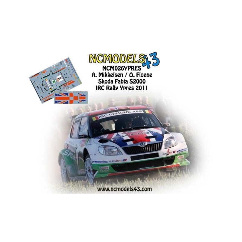 Andreas Mikkelsen - Skoda Fabia S2000 - Rally Ypres 2011