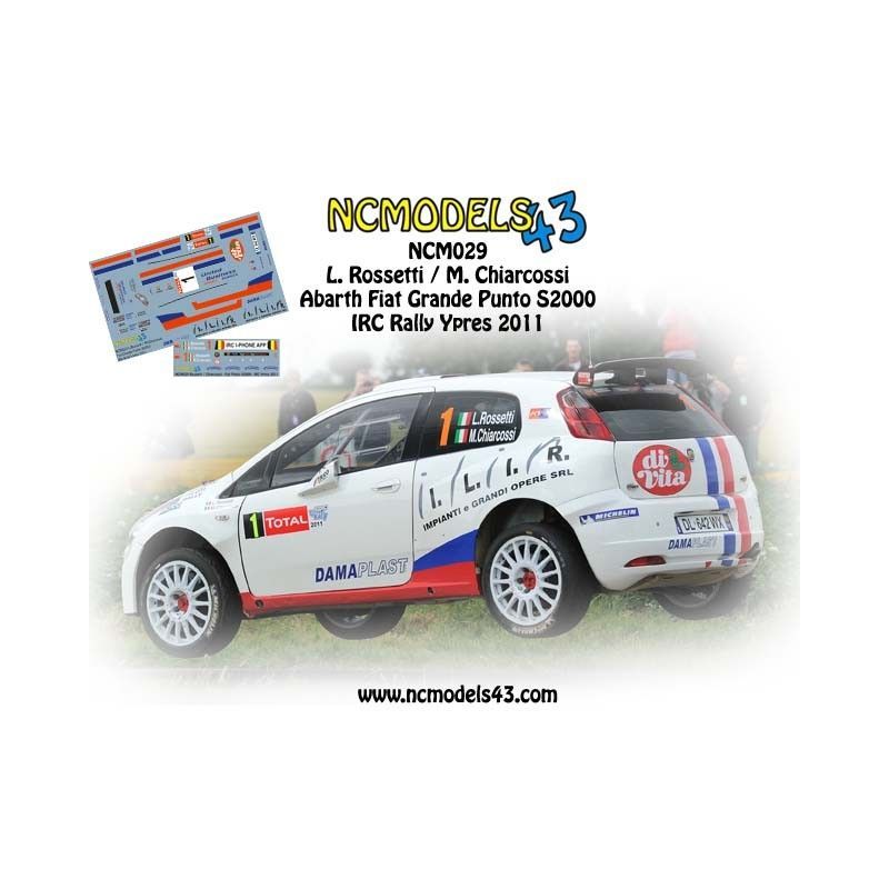 Luca Rossetti - Fiat Punto S2000 - Rally Ypres 2011