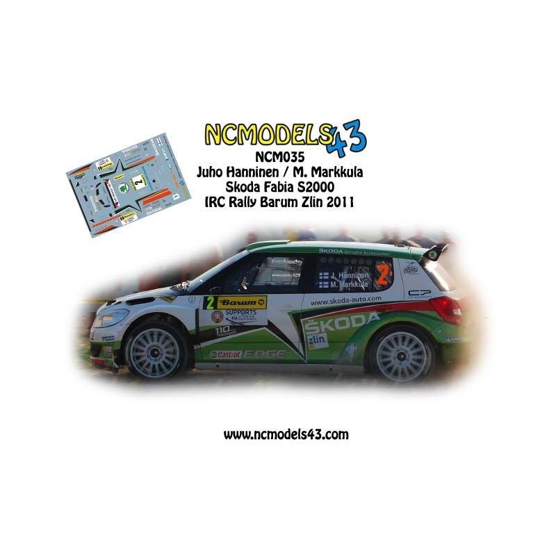Juho Hanninen - Skoda Fabia S2000 - Rally Barum 2011