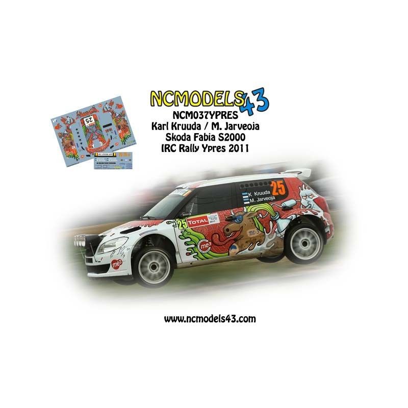 Karl Kruuda - Skoda Fabia S2000 - Rally Ypres 2011