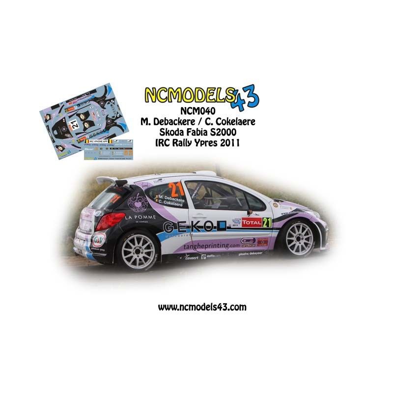 Melissa Debackere - Peugeot 207 S2000 - Rally Ypres 2011