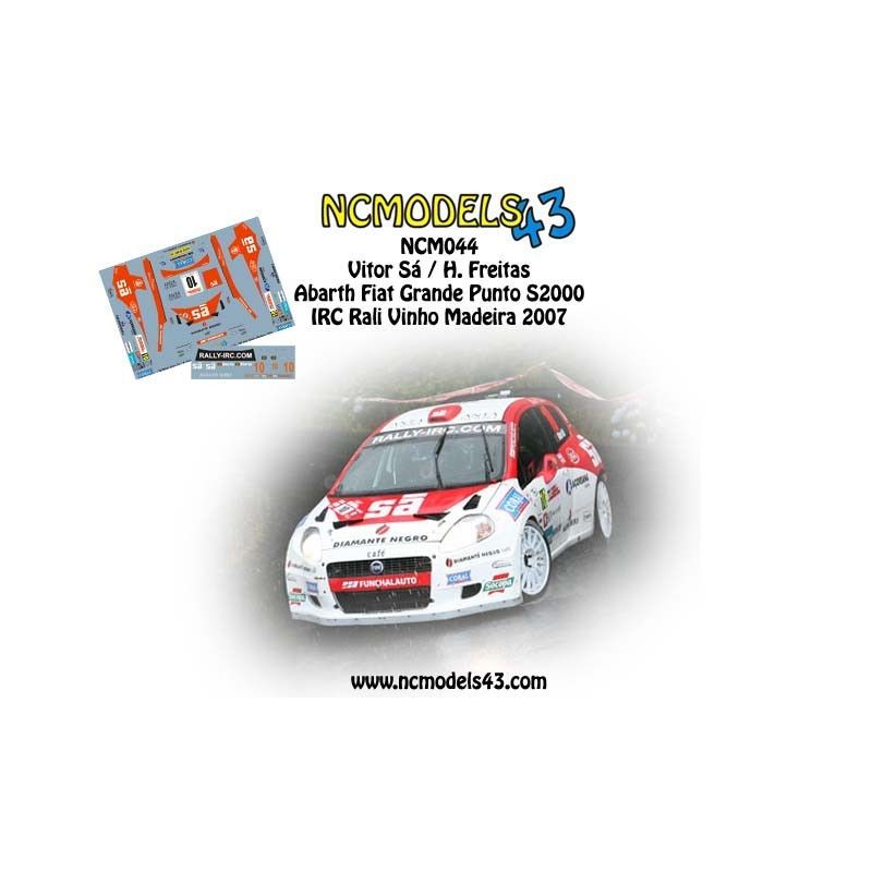 Vítor Sá - Fiat Punto S2000 - Rali Vinho da Madeira 2007