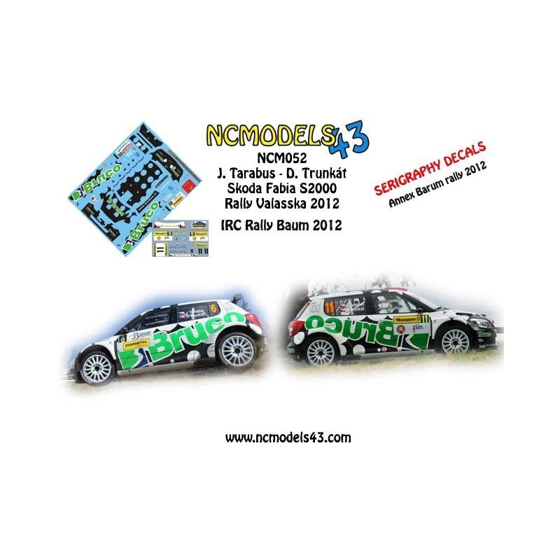 Jaromir Tarabus - Skoda Fabia S2000 - Rally Barum 2012