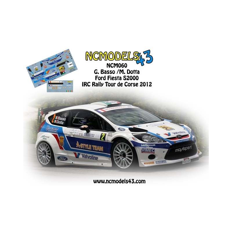 Giandomenico Basso - Ford Fiesta RRC - Rally Corsega 2012