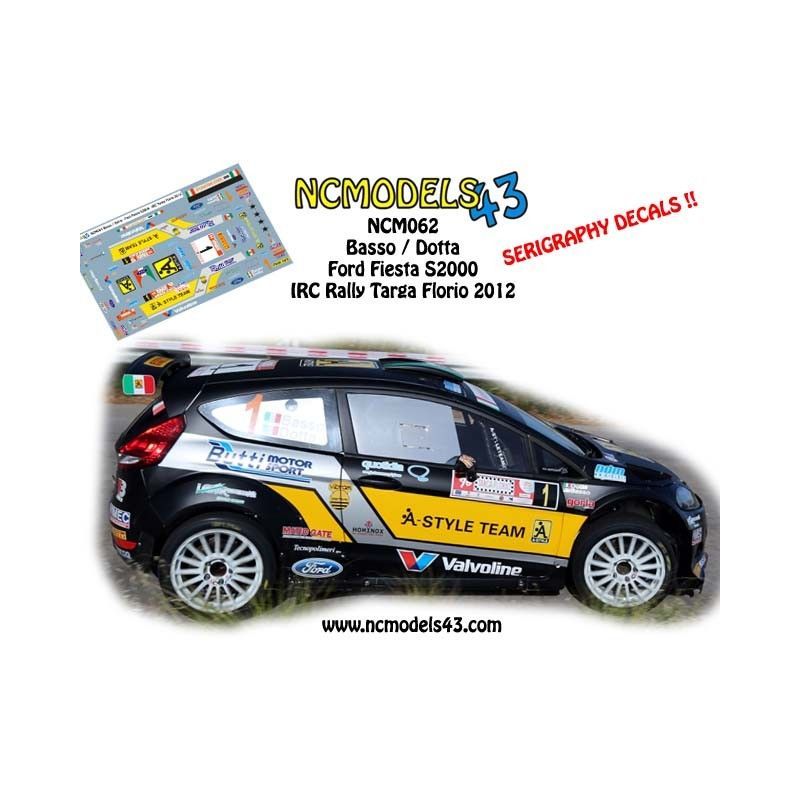 Giandomenico Basso - Ford Fiesta RRC - Rally Targa Florio 2012
