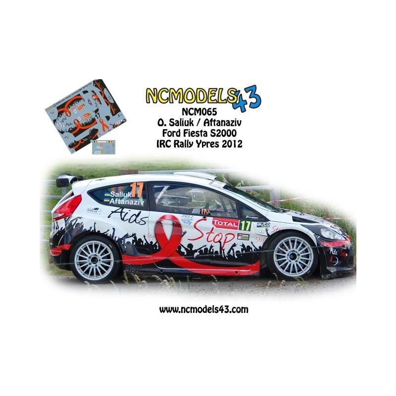 Oleksandr Saliuk - Ford Fiesta S2000 - Rally Ypres 2012