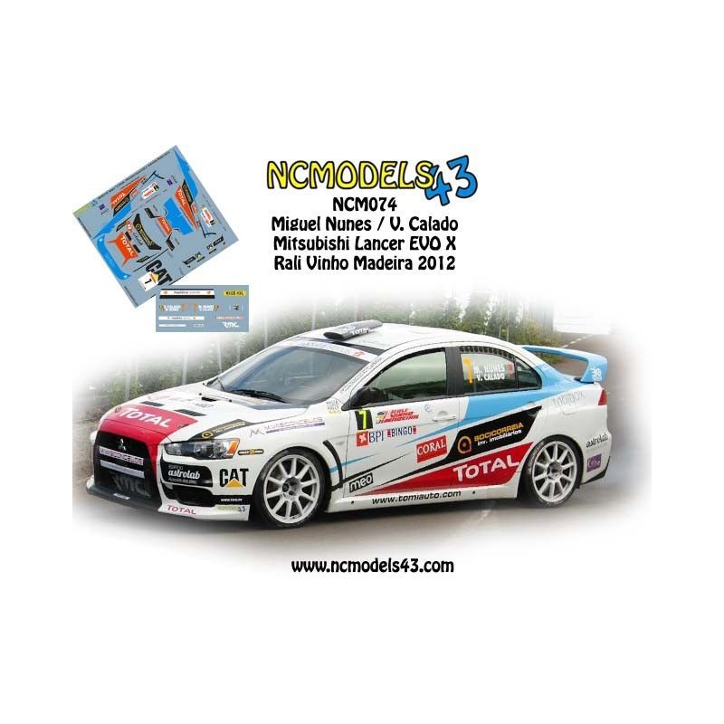 Miguel Nunes - Mitsubishi Lancer EVO X - Rali Vinho da Madeira 2012