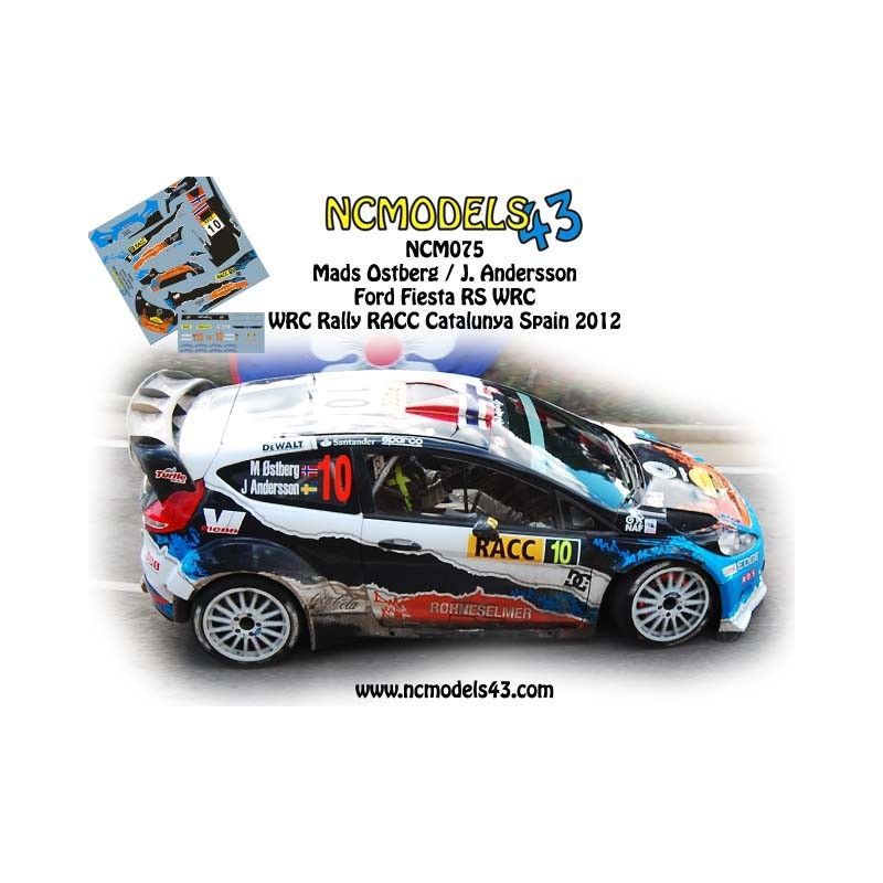 Mads Ostberg - Ford Fiesta RS WRC - Rally Catalunya 2012