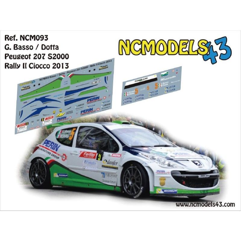Giandomenico Basso - Peugeot 207 S2000 - Rally Il Ciocco 2013