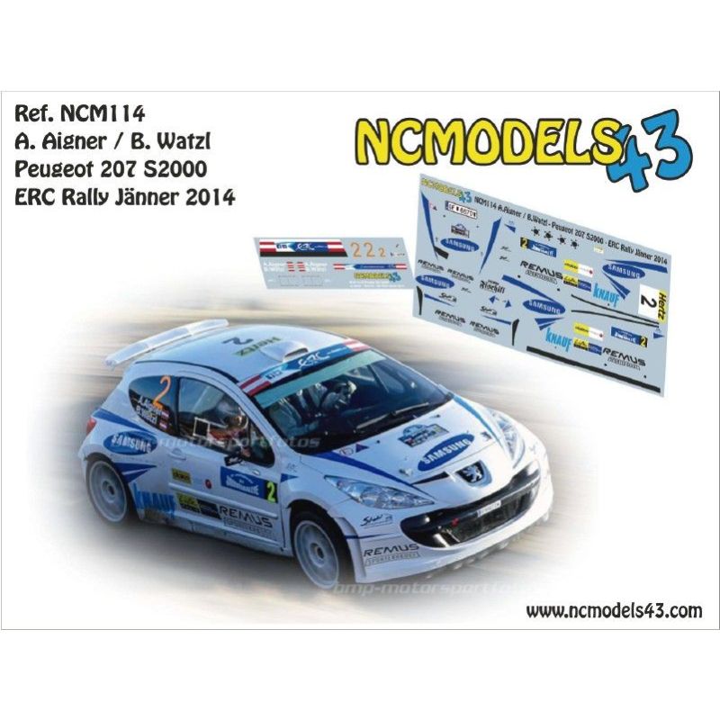 Andreas Aigner - Peugeot 207 S2000 - Rally Janner 2014