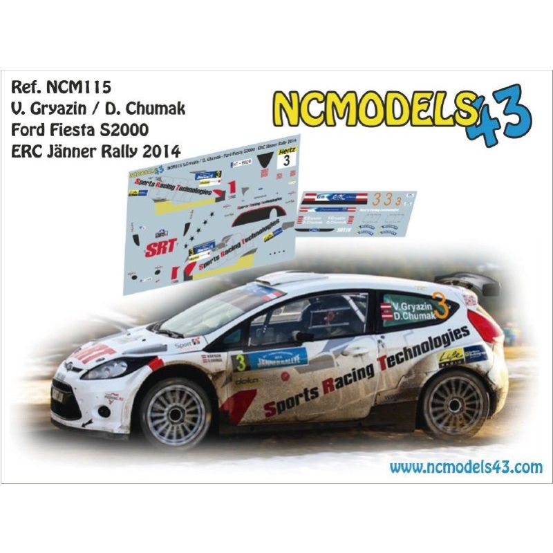 Vasiliy Gryazin - Ford Fiesta S2000 - Rally Janner 2014
