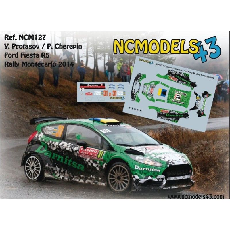 Yuriy Protasov - Ford Fiesta R5 - Rally Montecarlo 2014