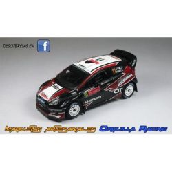 Ott Tanak - Ford Fiesta RS WRC - Rally Suecia 2014