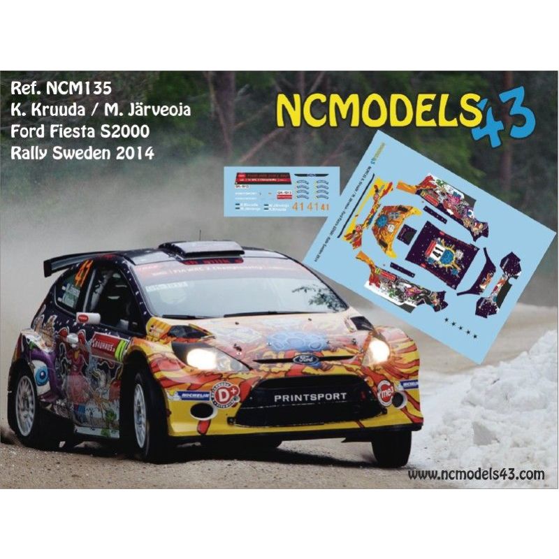 Karl Kruuda - Ford Fiesta S2000 - Rally Suecia 2014
