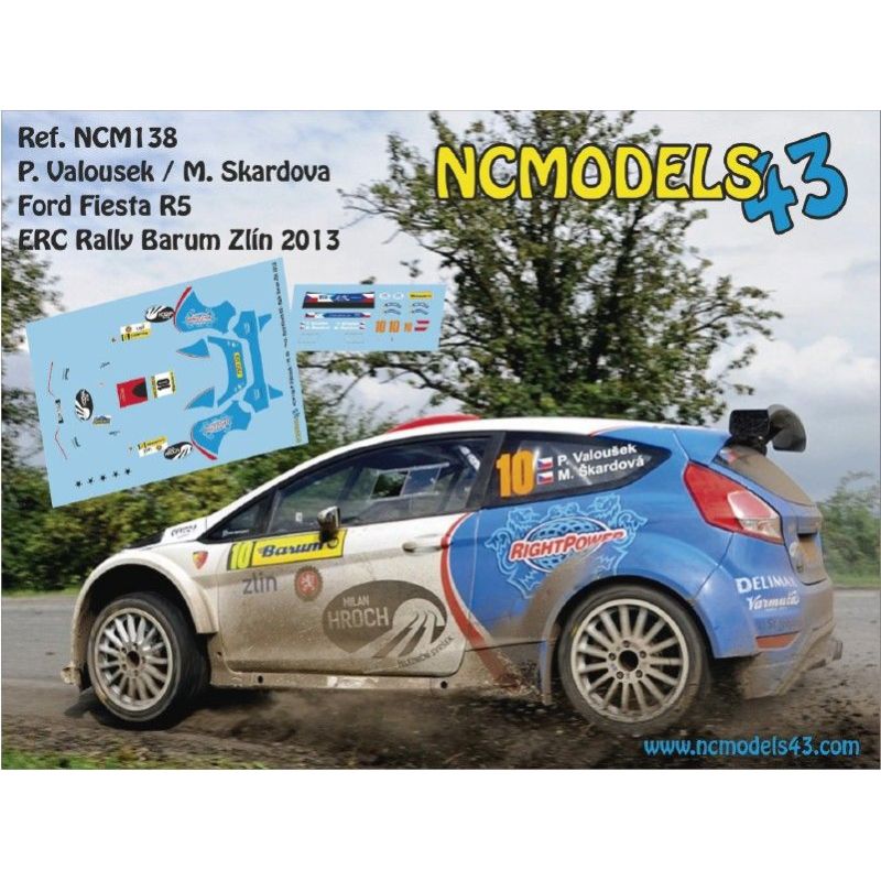 Pavel Valousek - Ford Fiesta R5 - Rally Barum 2013