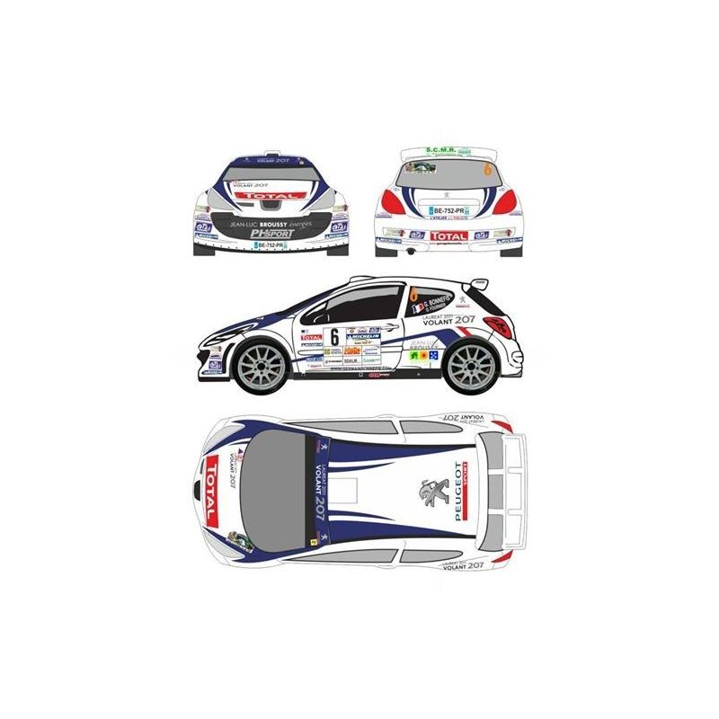 Germain Bonnefis - Peugeot 207 S2000 - Rally Ouest Provence 2012
