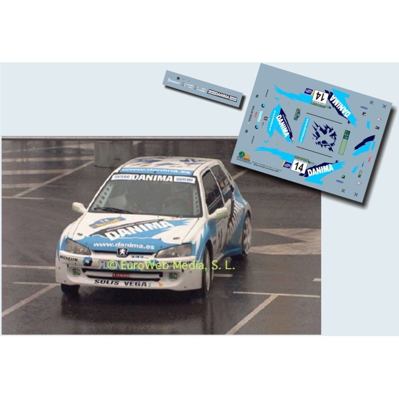 Roberto Solis - Peugeot 106 Maxi - Rally Príncipe de Asturias 2001