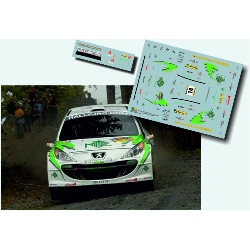 Enrique García Ojeda - Peugeot 207 S2000 - Rally Barum 2008