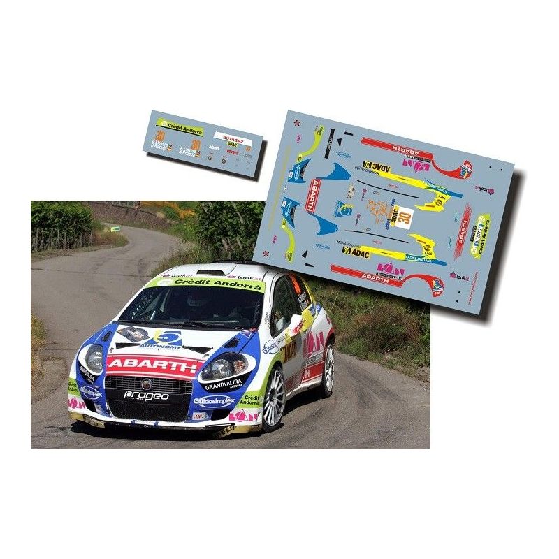Albert Llovera - Fiat Punto S2000 - Rally Deutschland Germany 2010