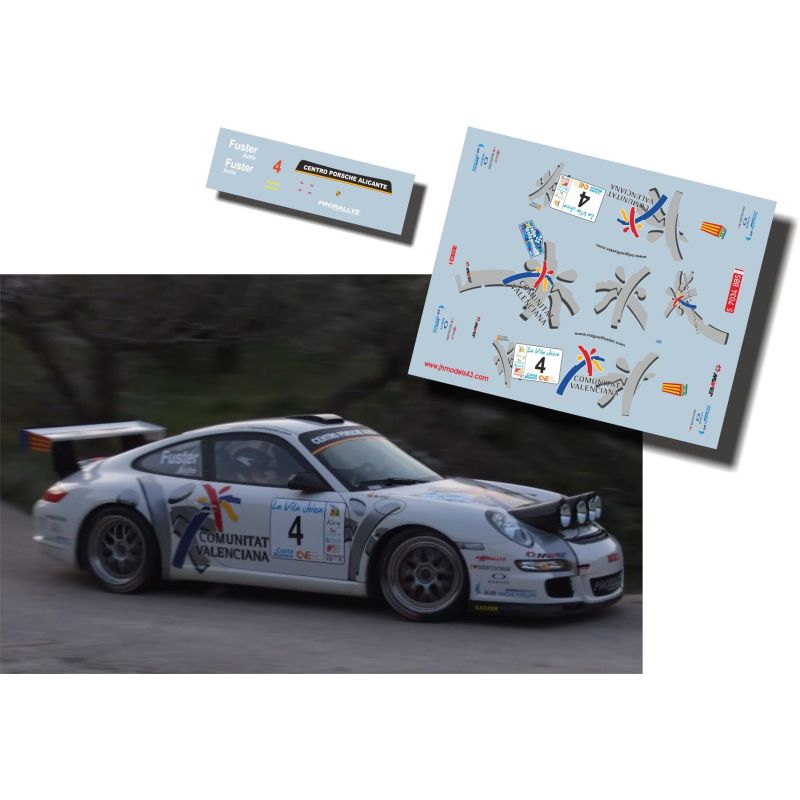 Miguel Fuster - Porsche 911 GT3 - Rally Vila Joiosa 2010