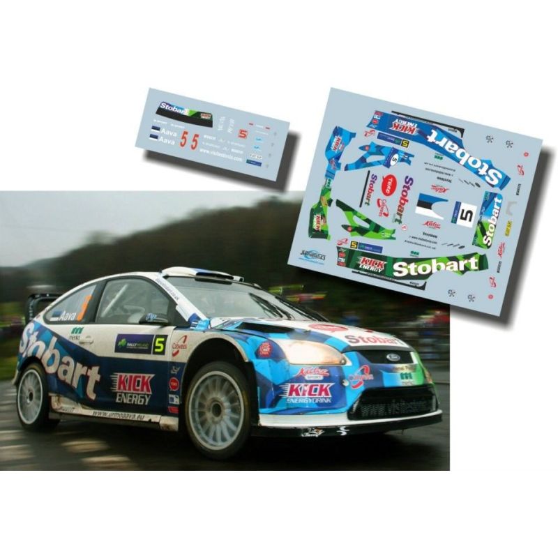 Urmo Aava - Ford Focus WRC - Rally Irlanda 2009
