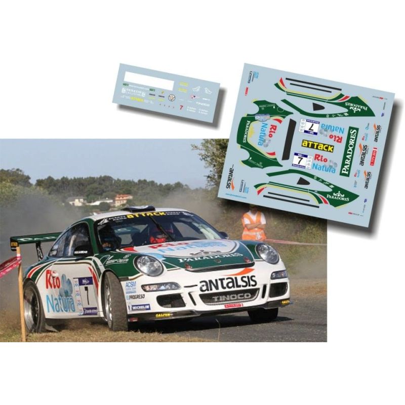 Sergio Vallejo - Porsche 911 GT3 - Rally Ferrol 2011