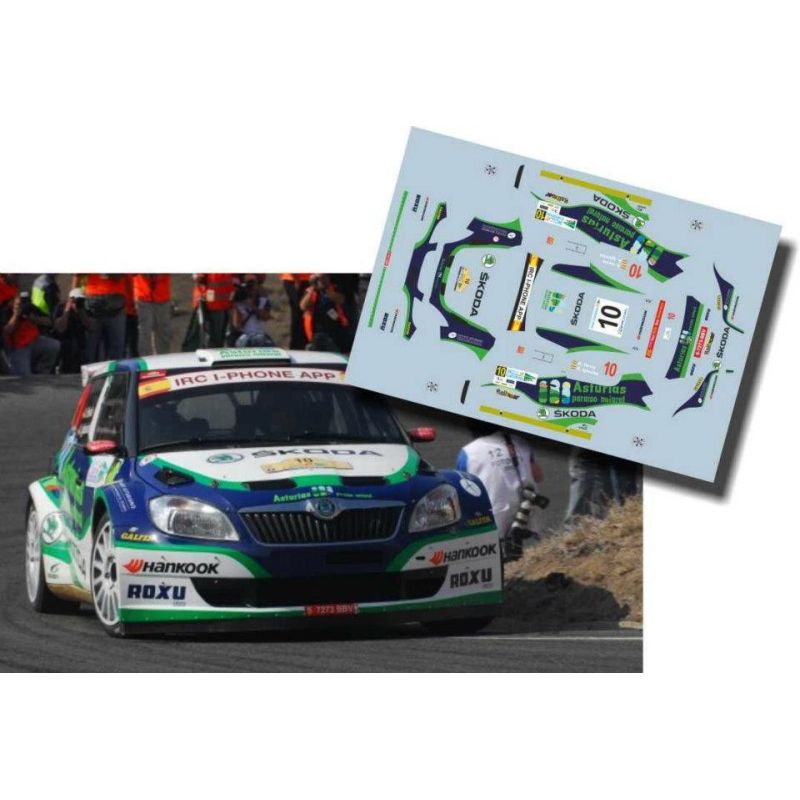 Alberto Hevia - Skoda Fabia S2000 - Rally Islas Canarias 2012