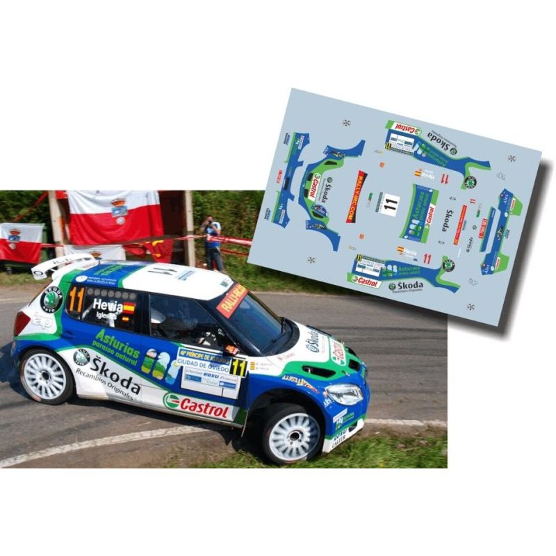 Alberto Hevia - Skoda fabia S2000 - Rally Príncipe de Asturias 2009