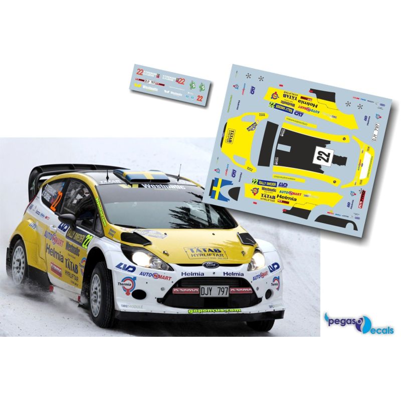 Pontus Tidemand - Ford Fiesta WRC - Rally Suecia 2013