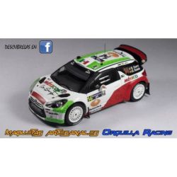 Benito Guerra - Citroen DS3 WRC - Rally México 2013