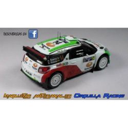 Benito Guerra - Citroen DS3 WRC - Rally México 2013