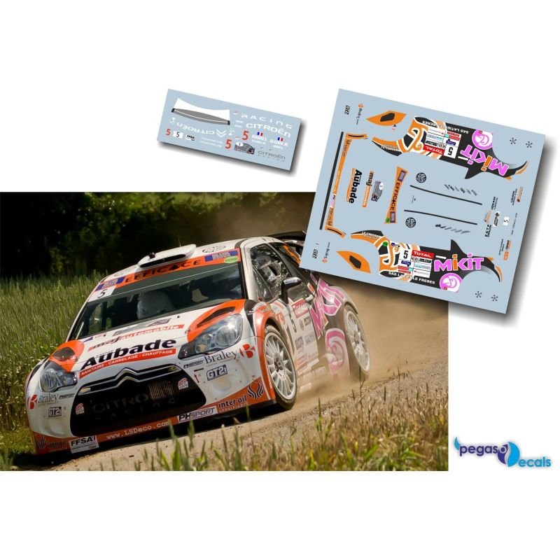 Jean Michel da Cunha - Citroen DS3 WRC - Rally Rouergue 2013