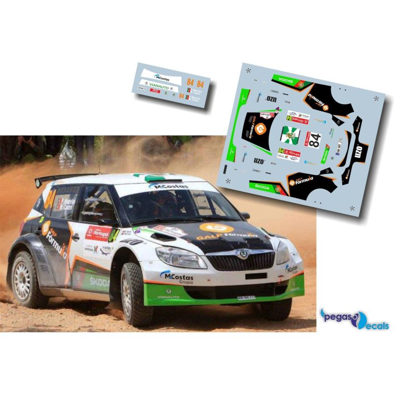 Pedro Meireles - Skoda Fabia S2000 - Rally Portugal 2013