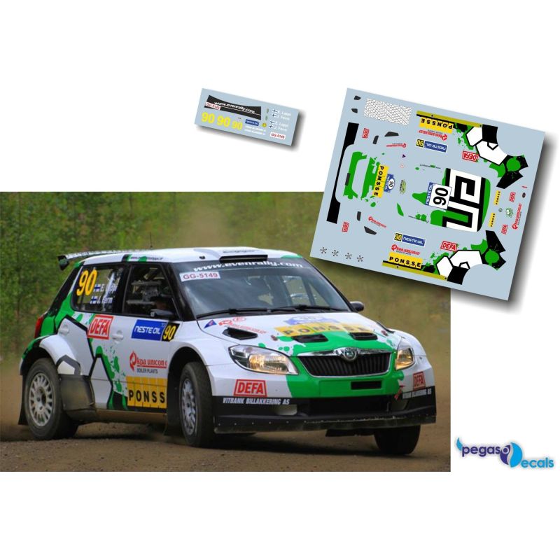 Esapekka Lappi - Skoda Fabia S2000 - Rally Finland 2013