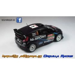 Elfyn Evans - Ford Fiesta WRC - Rally Montecarlo 2014