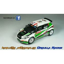 Mathieu Margaillán - Skoda Fabia S2000 - Rally Montecarlo 2014