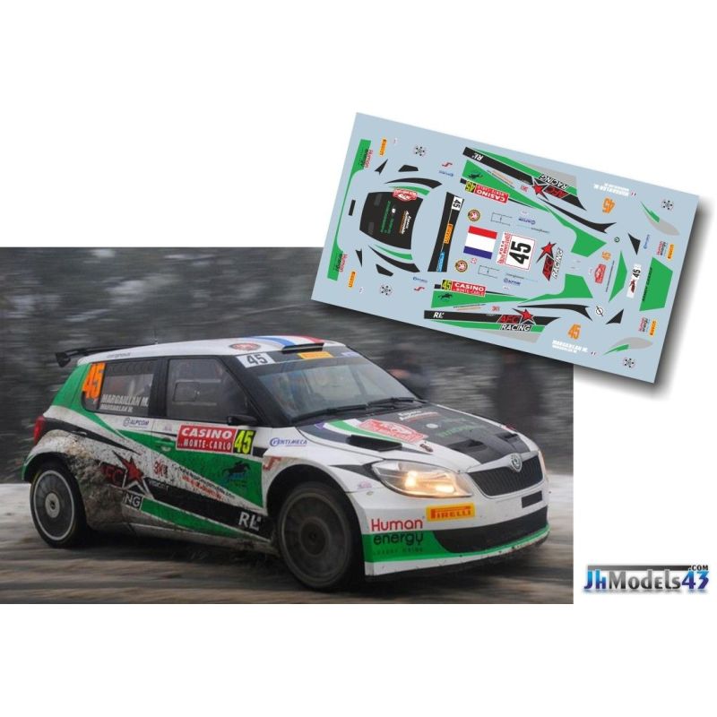 Mathieu Margaillán - Skoda Fabia S2000 - Rally Montecarlo 2014