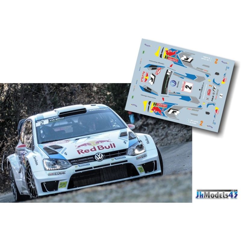 Jari-Matti Latvala - VW Polo R WRC - Rally Montecarlo 2014