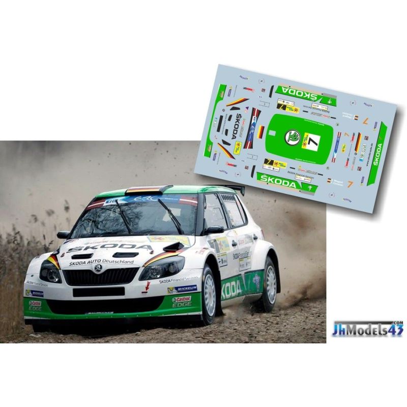 Sepp Wiegand - Skoda Fabia S2000 - Rally Liepaja 2014