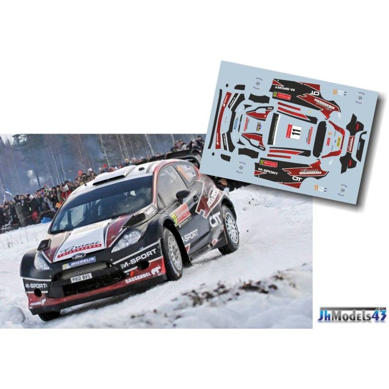 Ott Tanak - Ford Fiesta RS WRC - Rally Suecia 2014