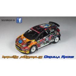 Karl Kruuda - Ford Fiesta S2000 - Rally Sweden 2014
