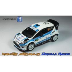 Lionel Baud - Ford Fiesta RS WRC - Rally Francia Alsacia 2013