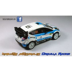 Lionel Baud - Ford Fiesta RS WRC - Rally Francia Alsacia 2013