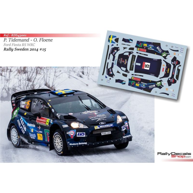 Pontus Tidemand - Ford Fiesta RS WRC - Rally Sweden 2014