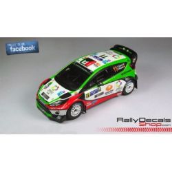 Benito Guerra - Ford Fiesta RS WRC - Rally Mexico 2014